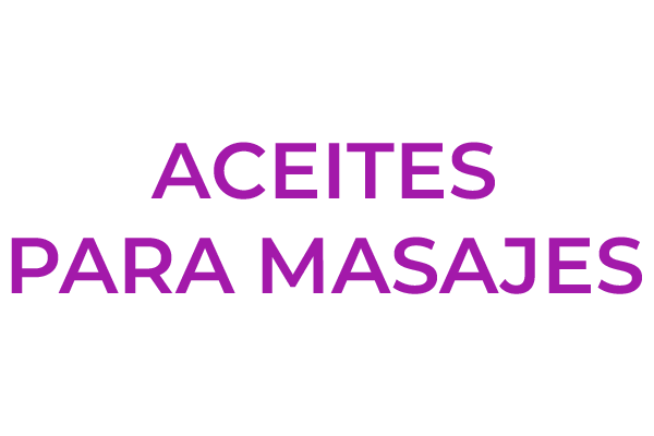 ACEITES PARA MASAJES