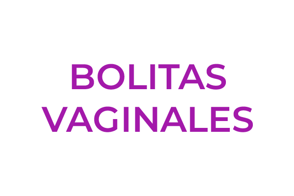 BOLITAS VAGINALES