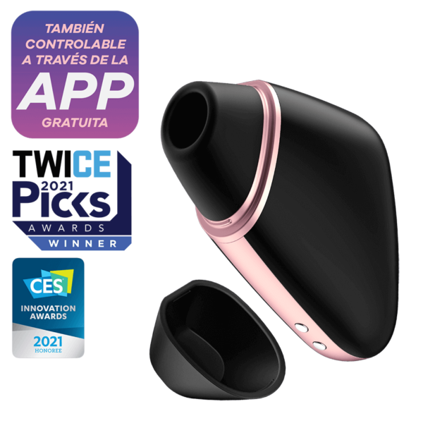 JUGUETES - SATISFYER LOVE TRIANGLE -NEGRO